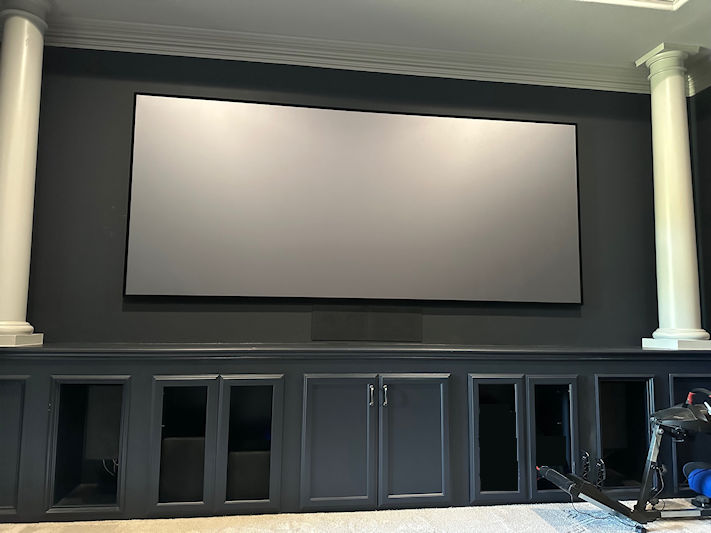 Big screen after