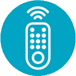 Video doorbell icon